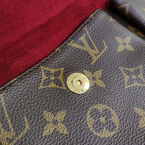 VIVA CITE Monogram Coated Canvas Brown