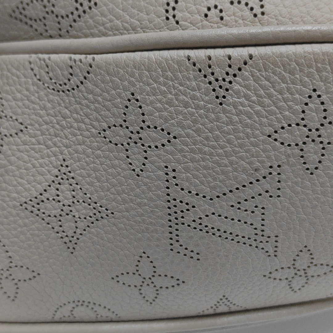 BAIA PM Monogram Calfskin Gray