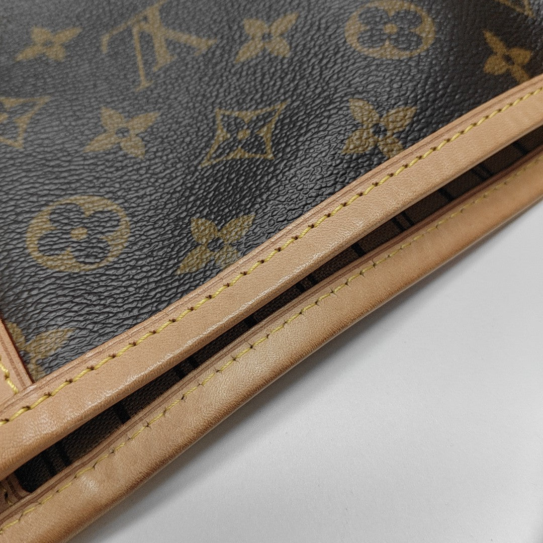 DELIGHTFUL Monogram Coated Canvas Brown