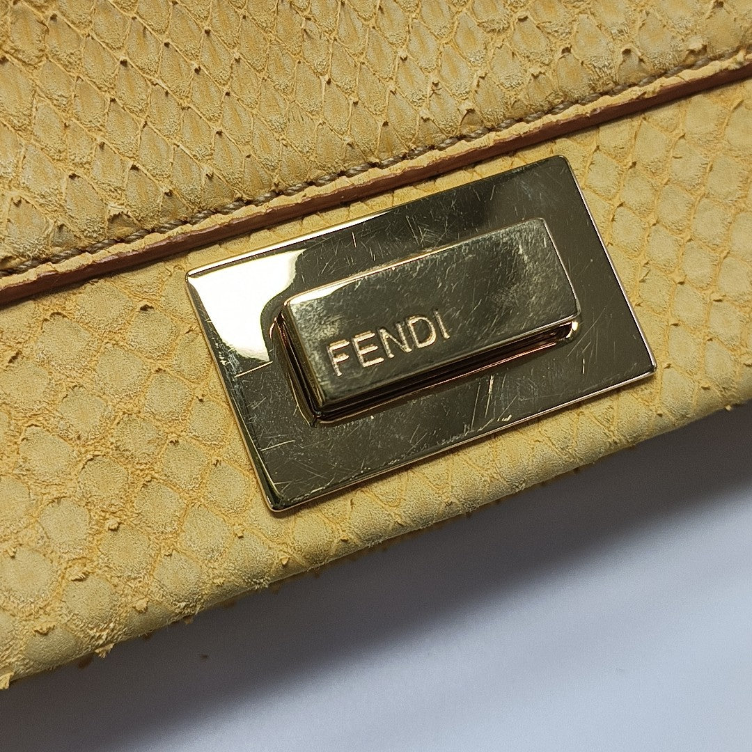 Peekaboo Mini Python Yellow