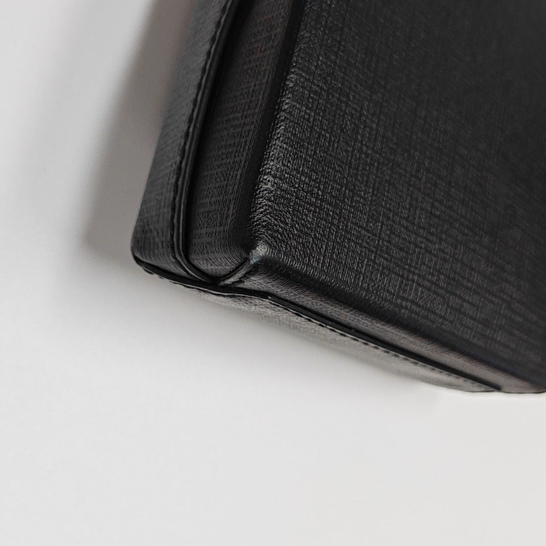 Shopping Bag Calfskin Black