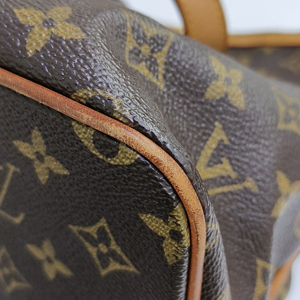 PALERMO PM Monogram Coated Canvas Brown
