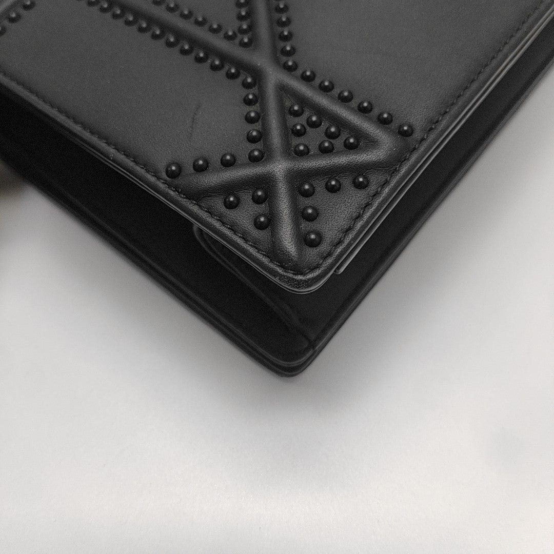Diorama Medium Calfskin Black