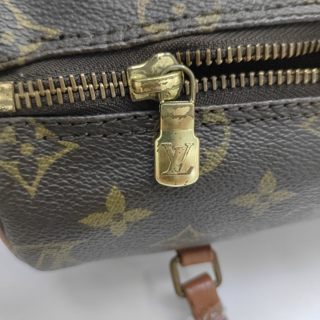PAPILLON 26 Monogram Coated Canvas Brown