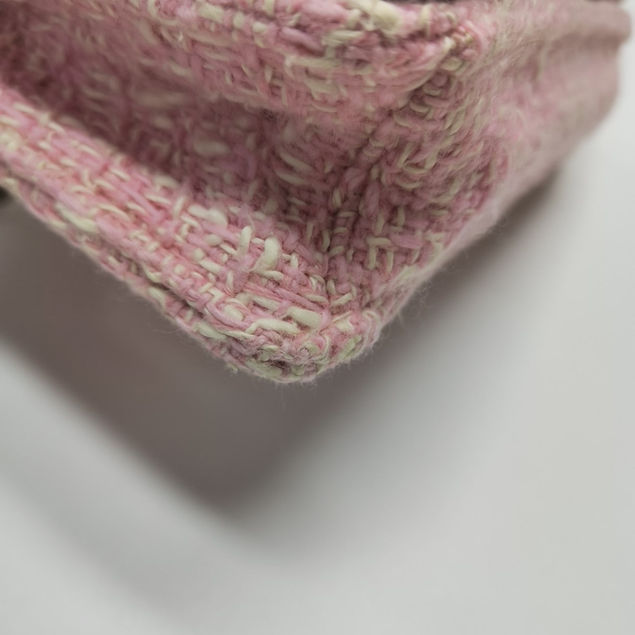 Matelassé Quilted Fabric Pink