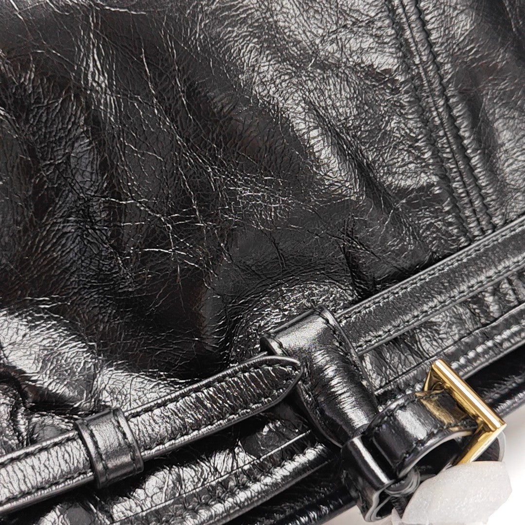 Bonnie Medium Calfskin Black