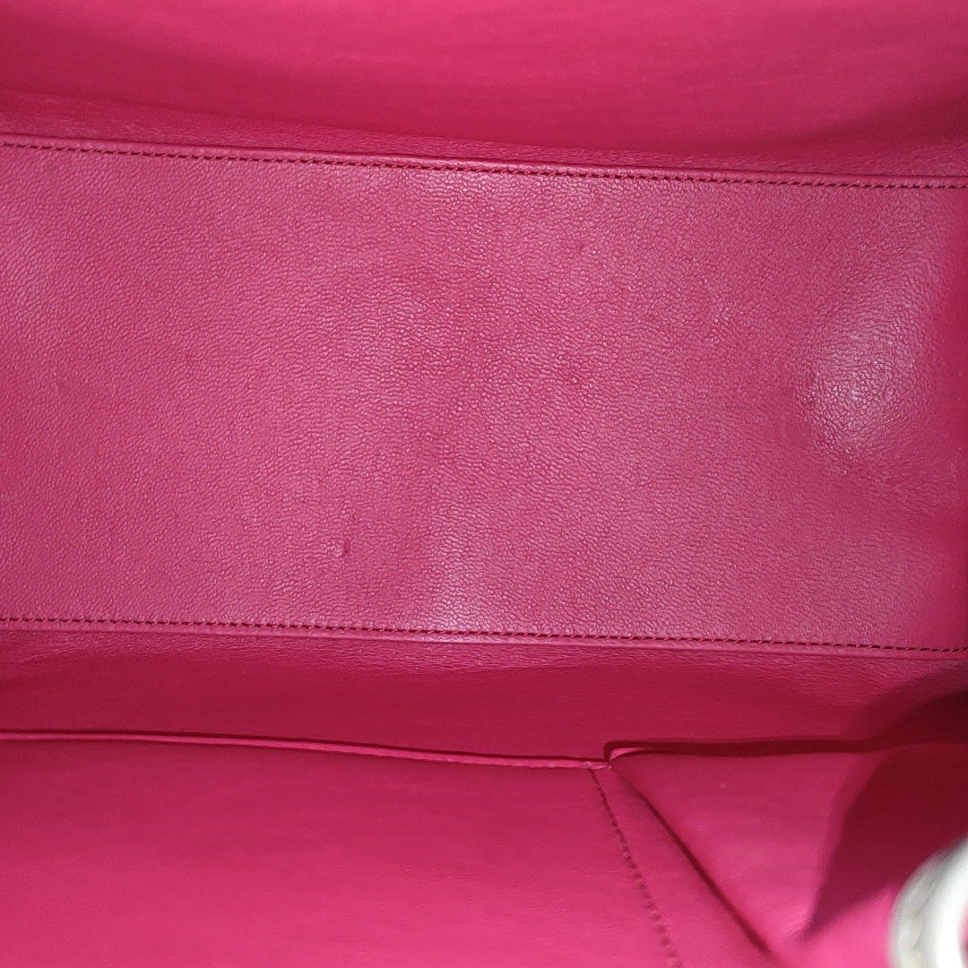 LUGGAGE Micro Calfskin Gray