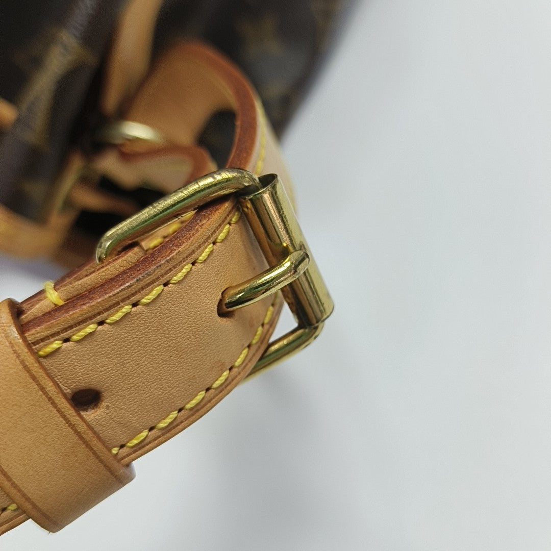 NÉONOÉ PM Monogram Coated Canvas Brown