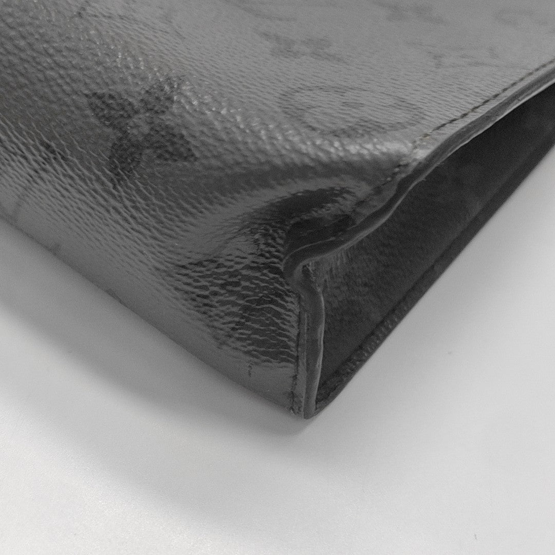 Pochette Voyag MM Monogram Coated Canvas Gray