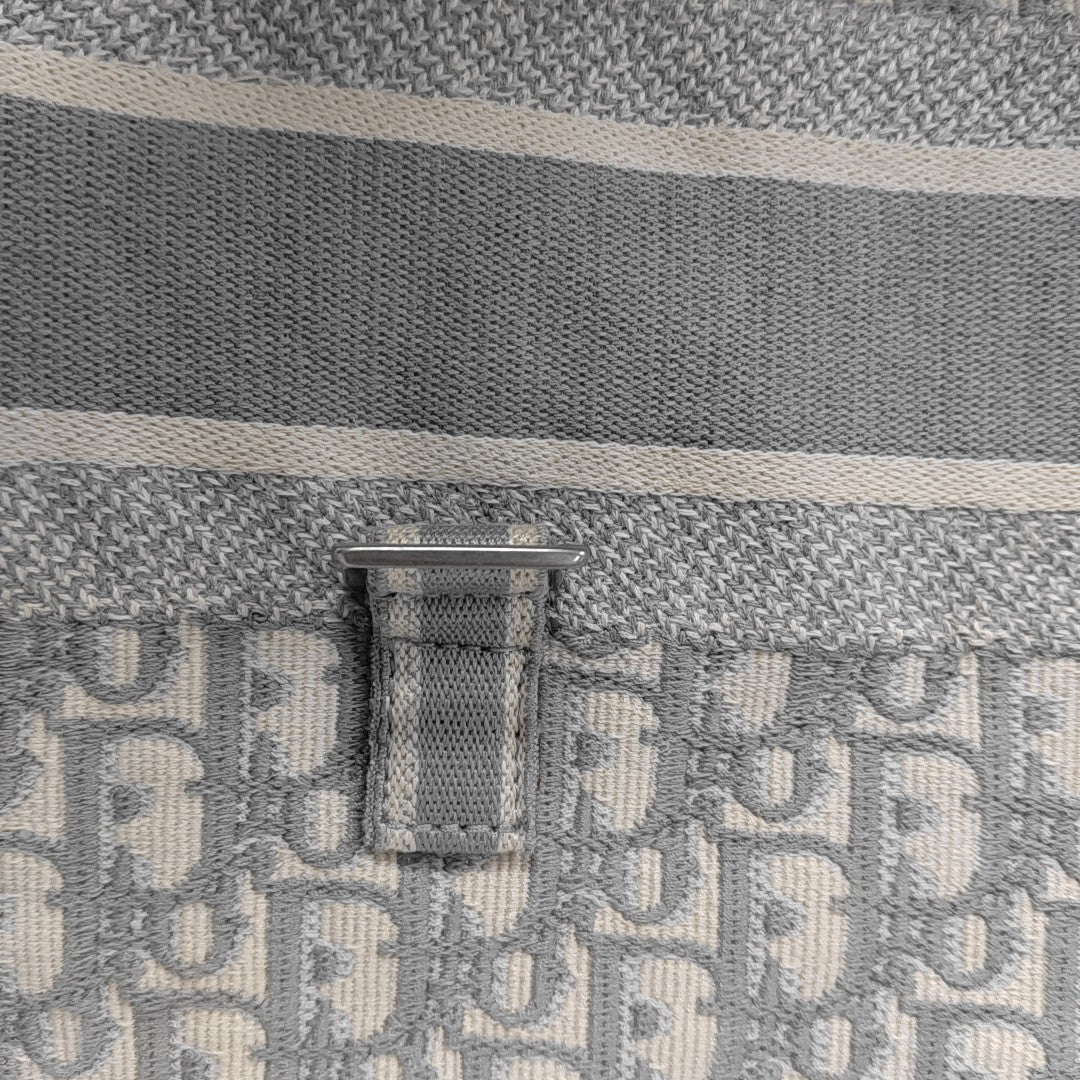 Diorcamp Large Oblique Canvas Gray