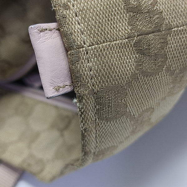 Monogram Canvas Tote Bag Brown