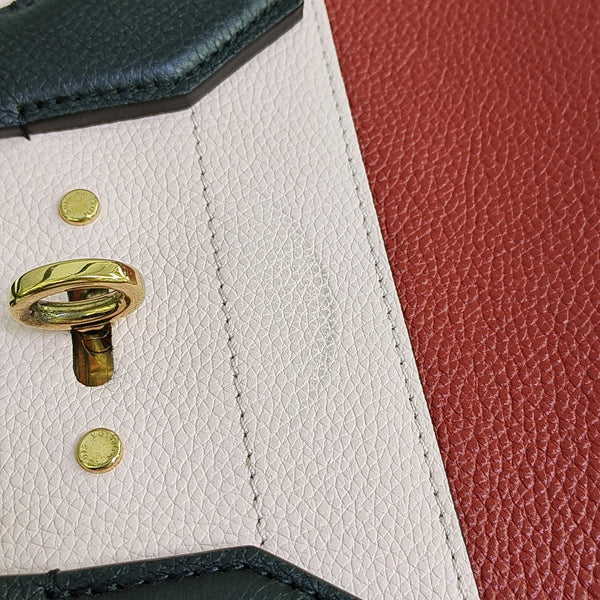 CITY STEAMER PM Calfskin Red