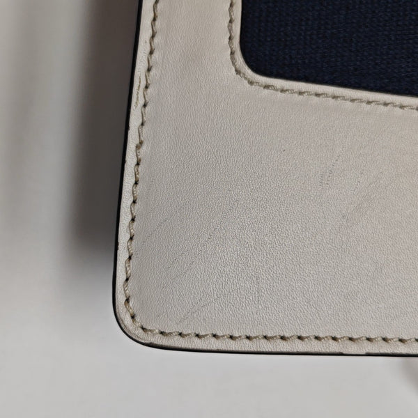 Sylvie Mini Calfskin White