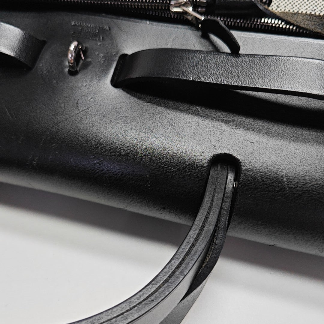 Herbag 31 Coated Canvas Black