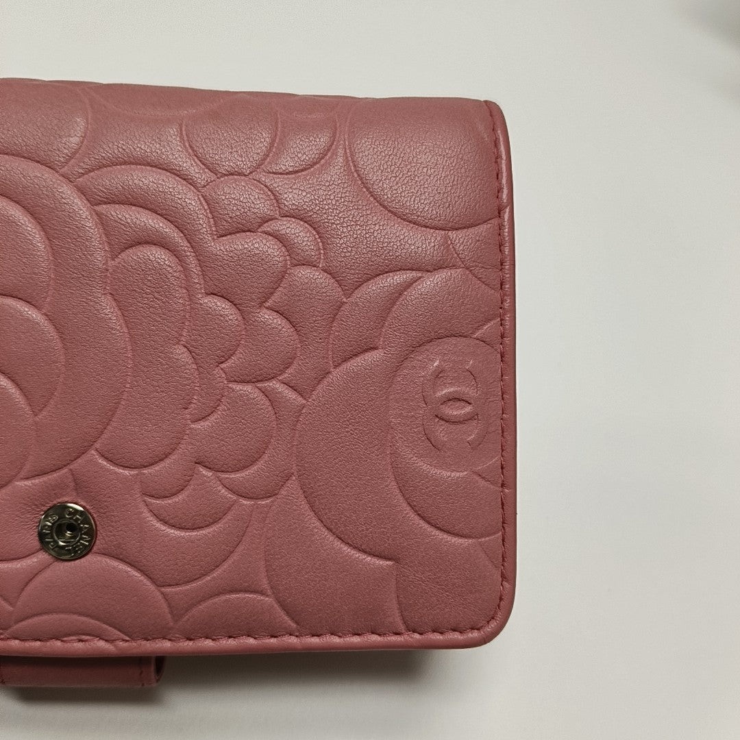 Lambskin Wallet Pink