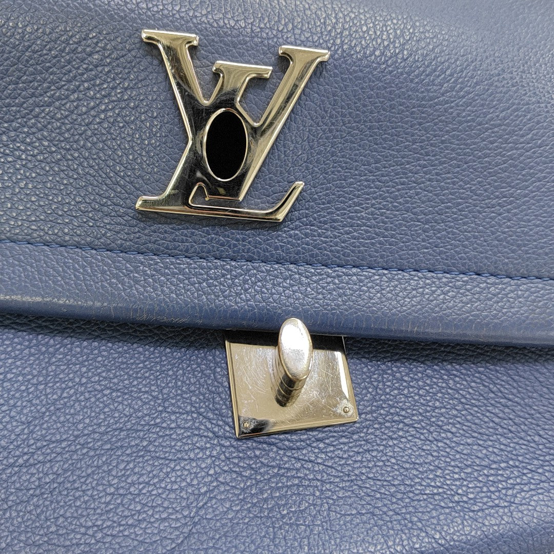LOCKME BB Calfskin Blue
