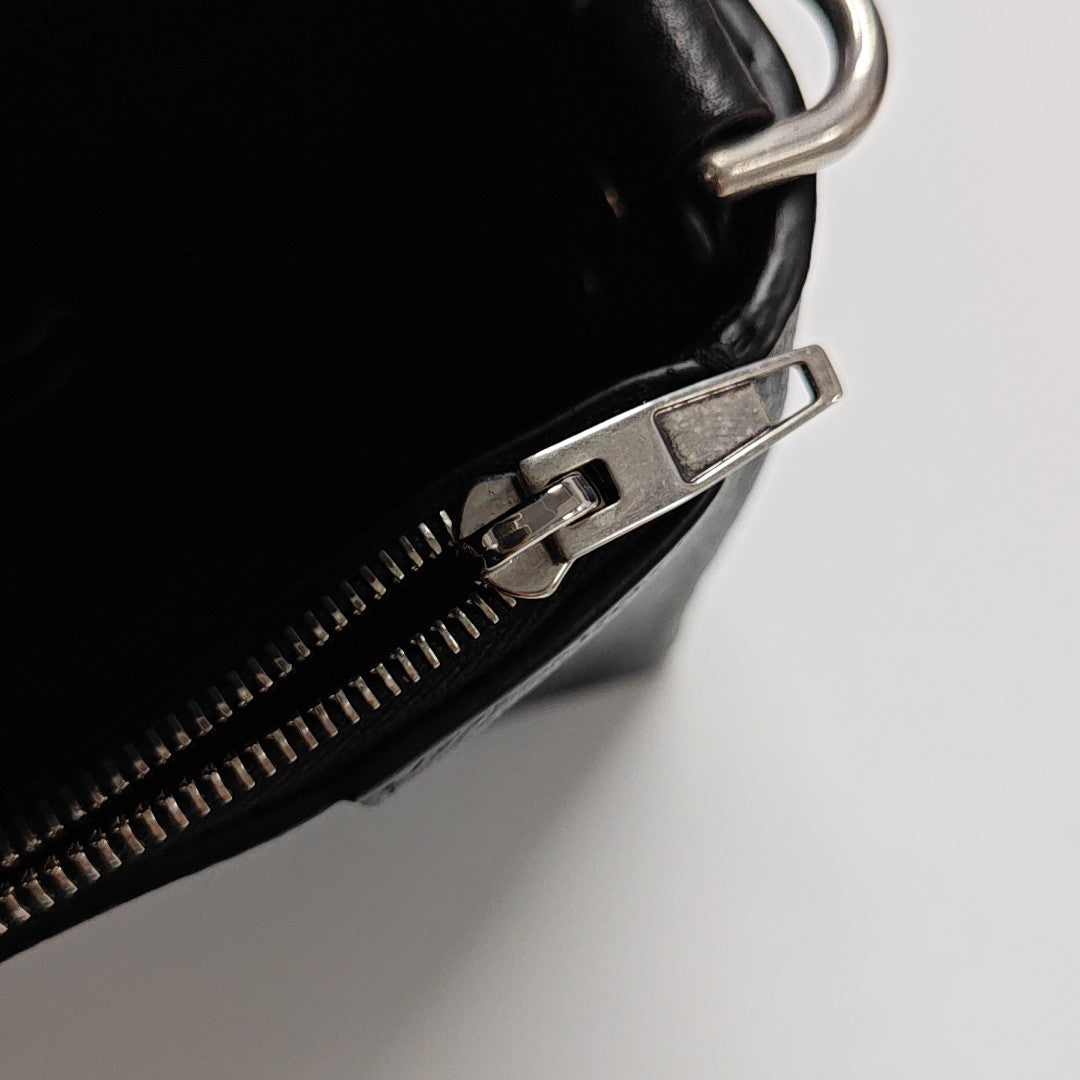 Downtown Calfskin Black