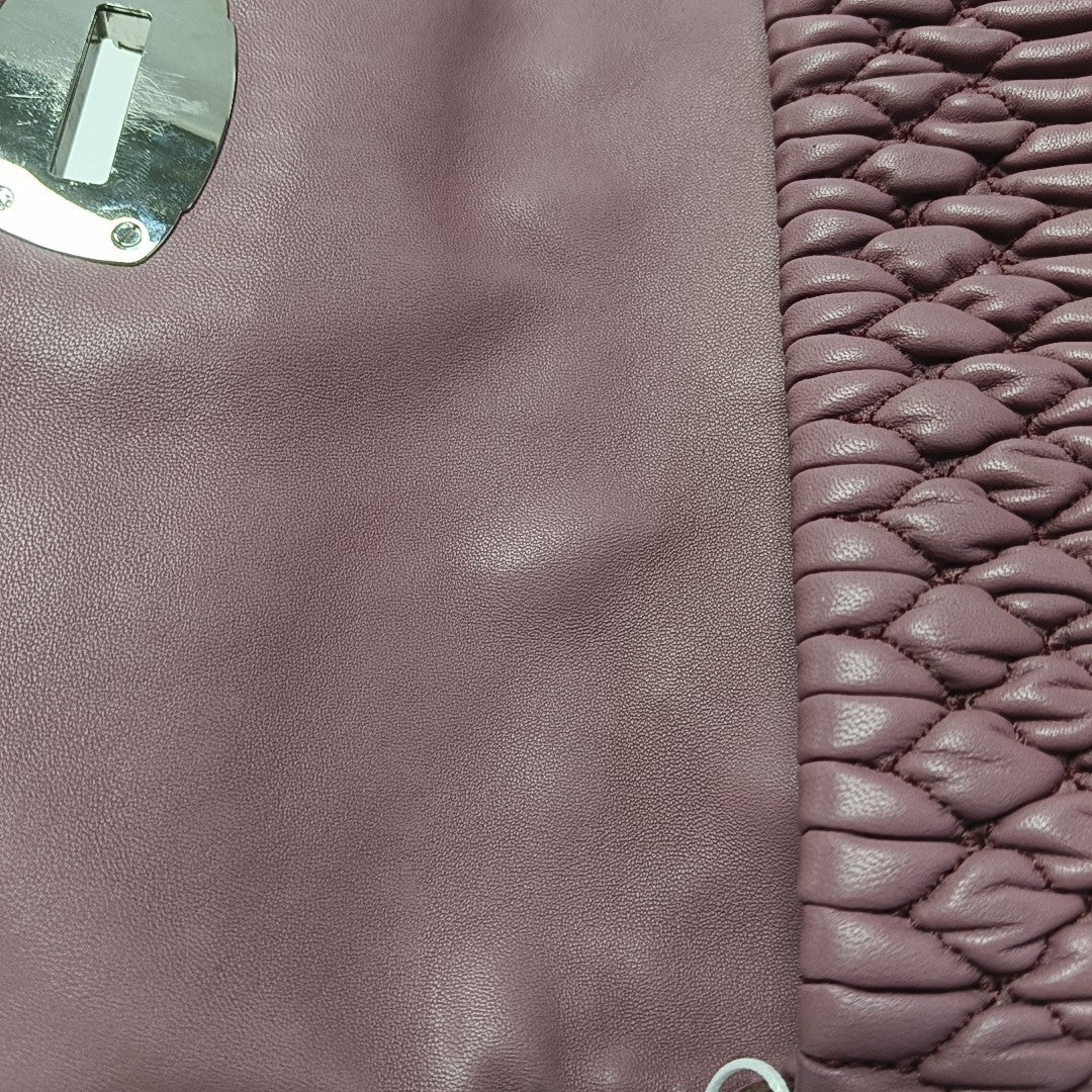 Crystal Quilted Lambskin Pink