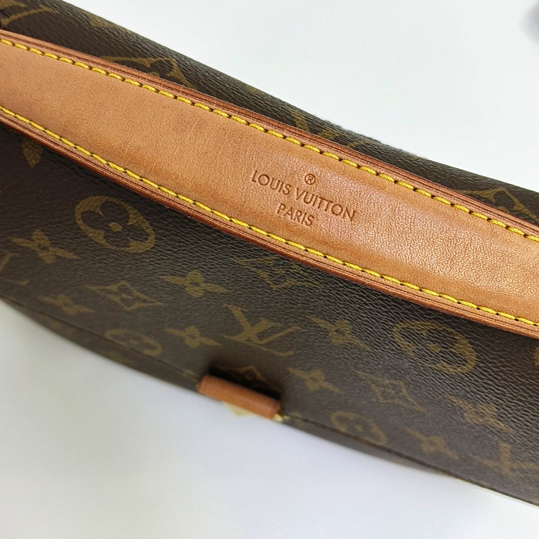 MÉTIS MM Monogram Coated Canvas Brown