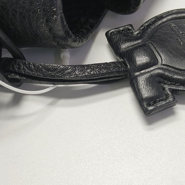 Calfskin Shoulder Bag Black