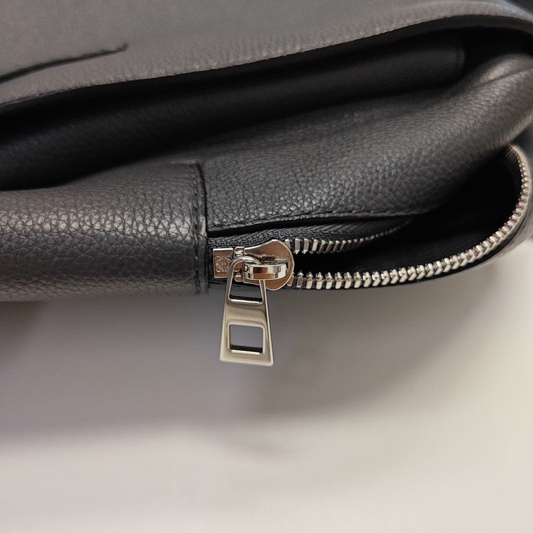 Calfskin Backpack Gray