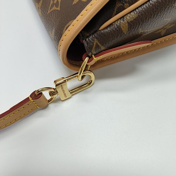 DIANE Monogram Coated Canvas Brown