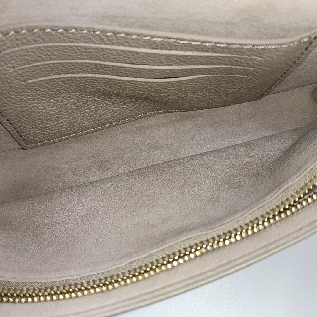 IVY Monogram Calfskin Gray