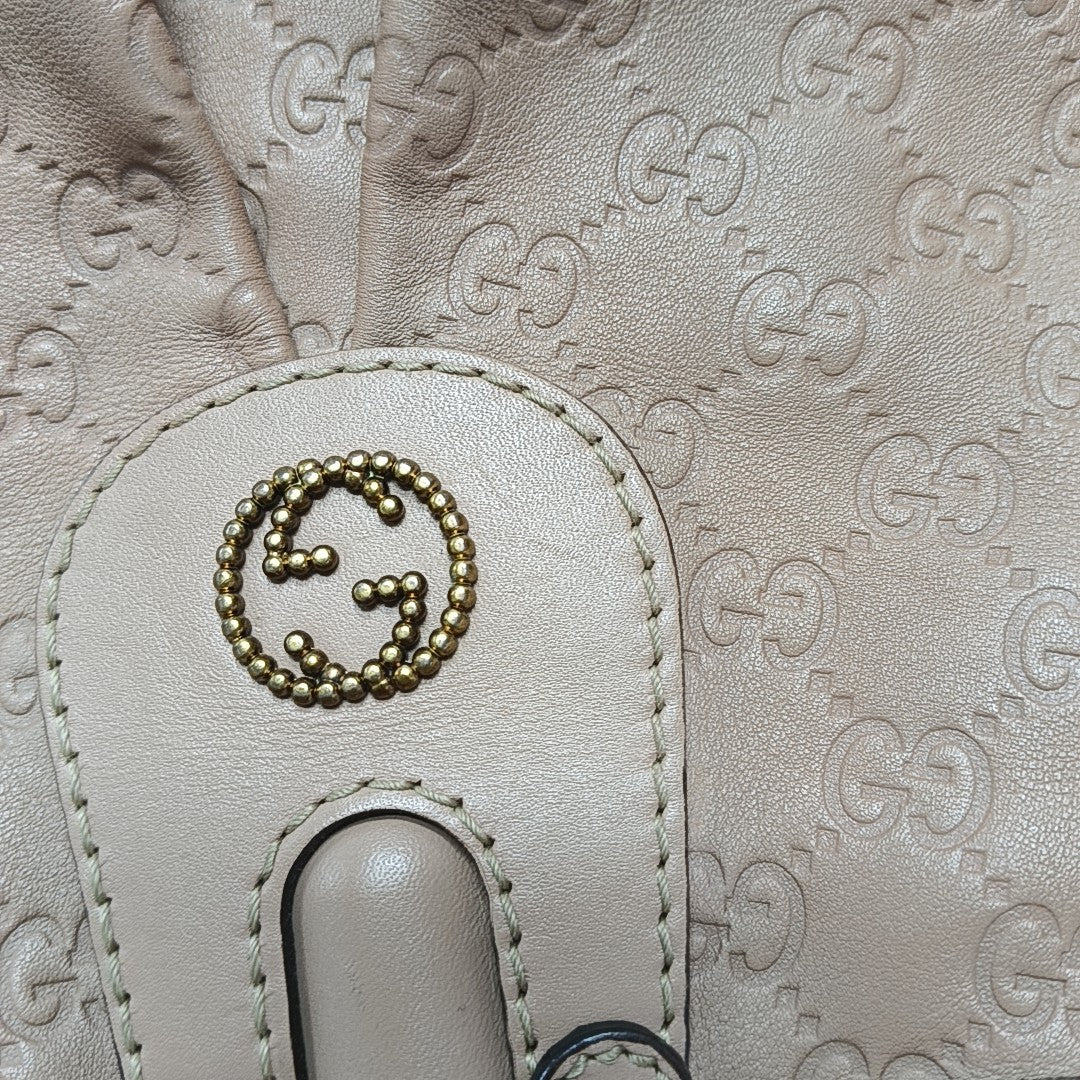 Sukey Monogram Calfskin Rosa