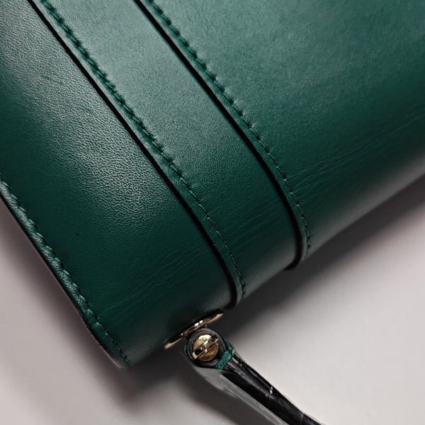 SERPENTI FOREVER Small Calfskin Green