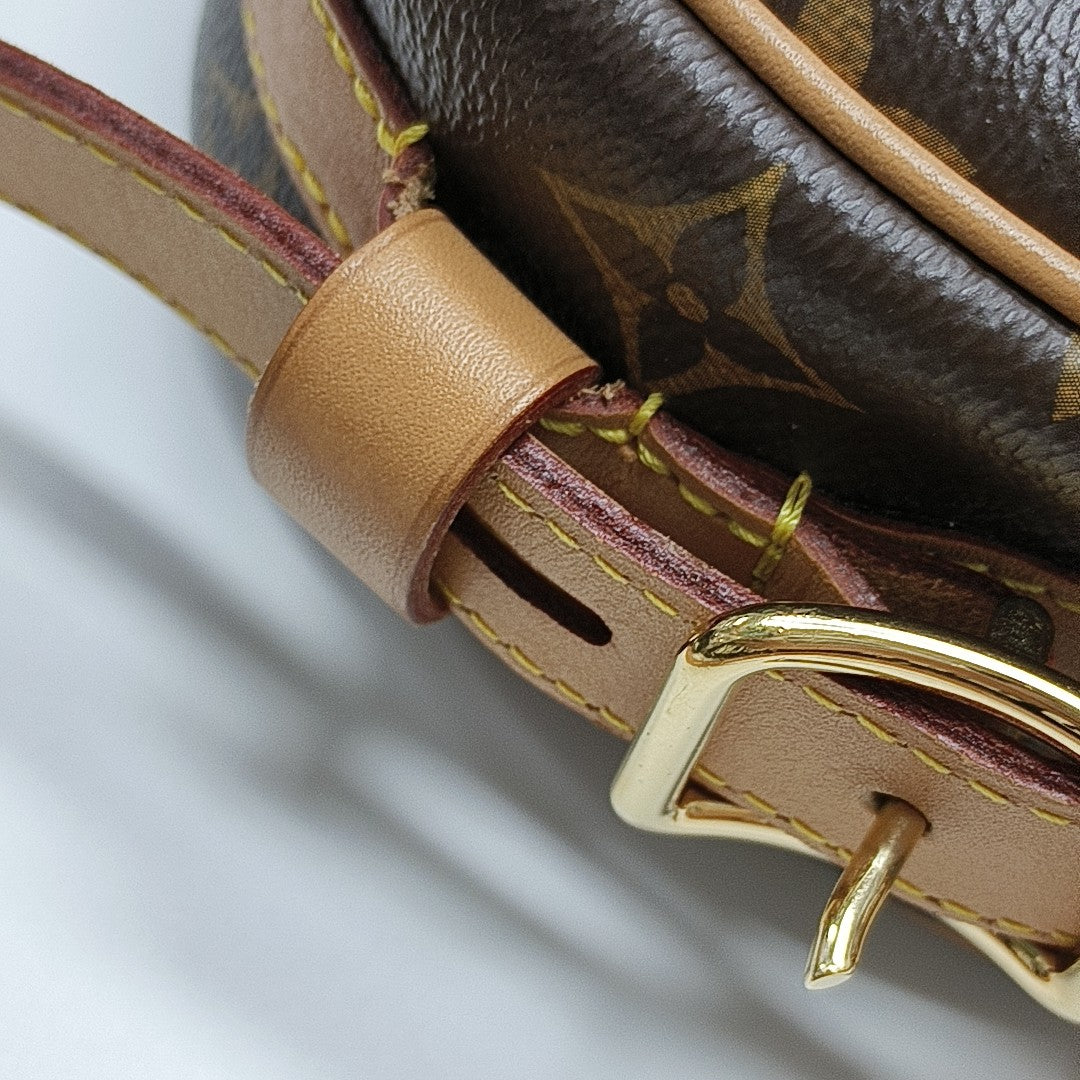 BOITE CHAPEAU MM Monogram Coated Canvas Brown