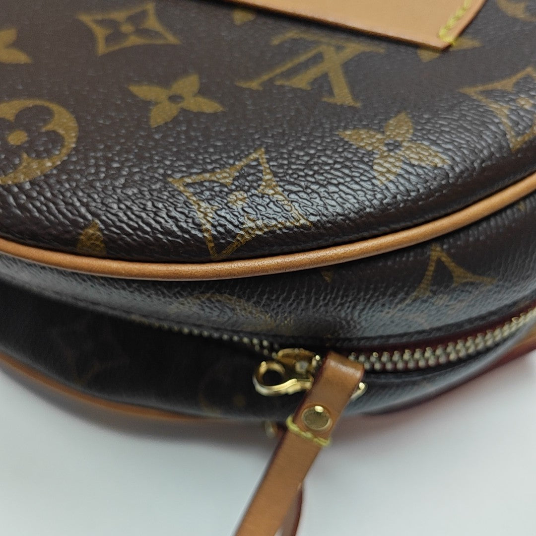 BOITE CHAPEAU MM Monogram Coated Canvas Brown