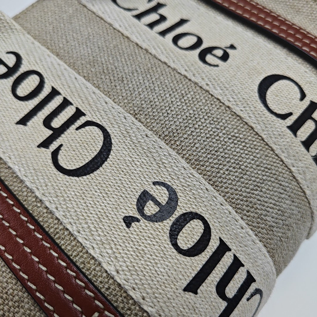 Woody Mini Fabric Beige
