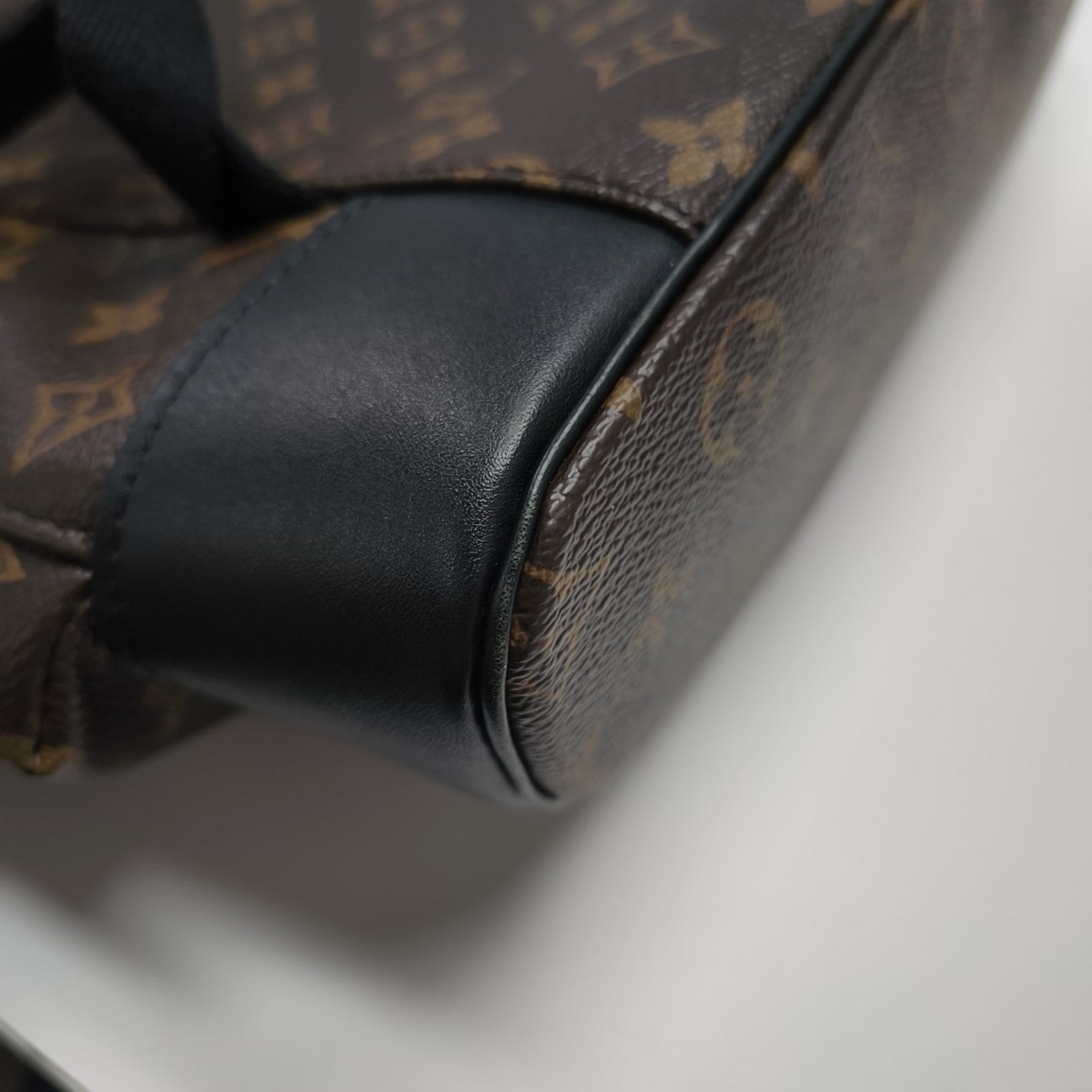 CHRISTOPHER MM Monogram Coated Canvas Brown