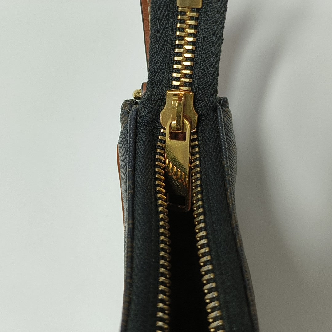 AVA Small Coated Canvas Brown