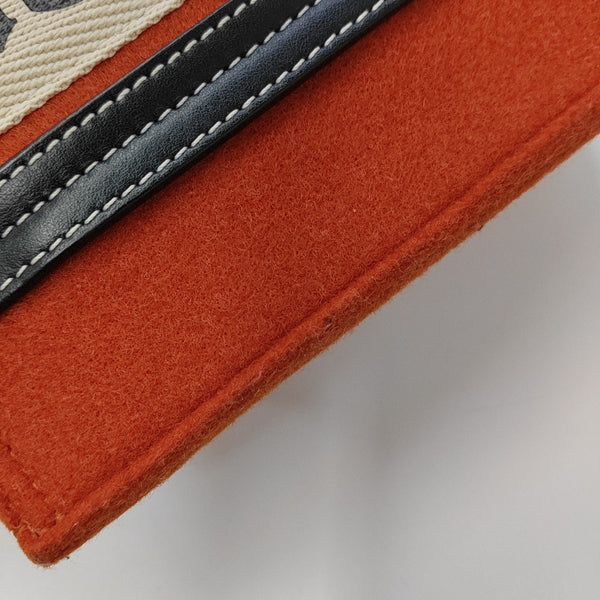 Woody Small Felt Orange