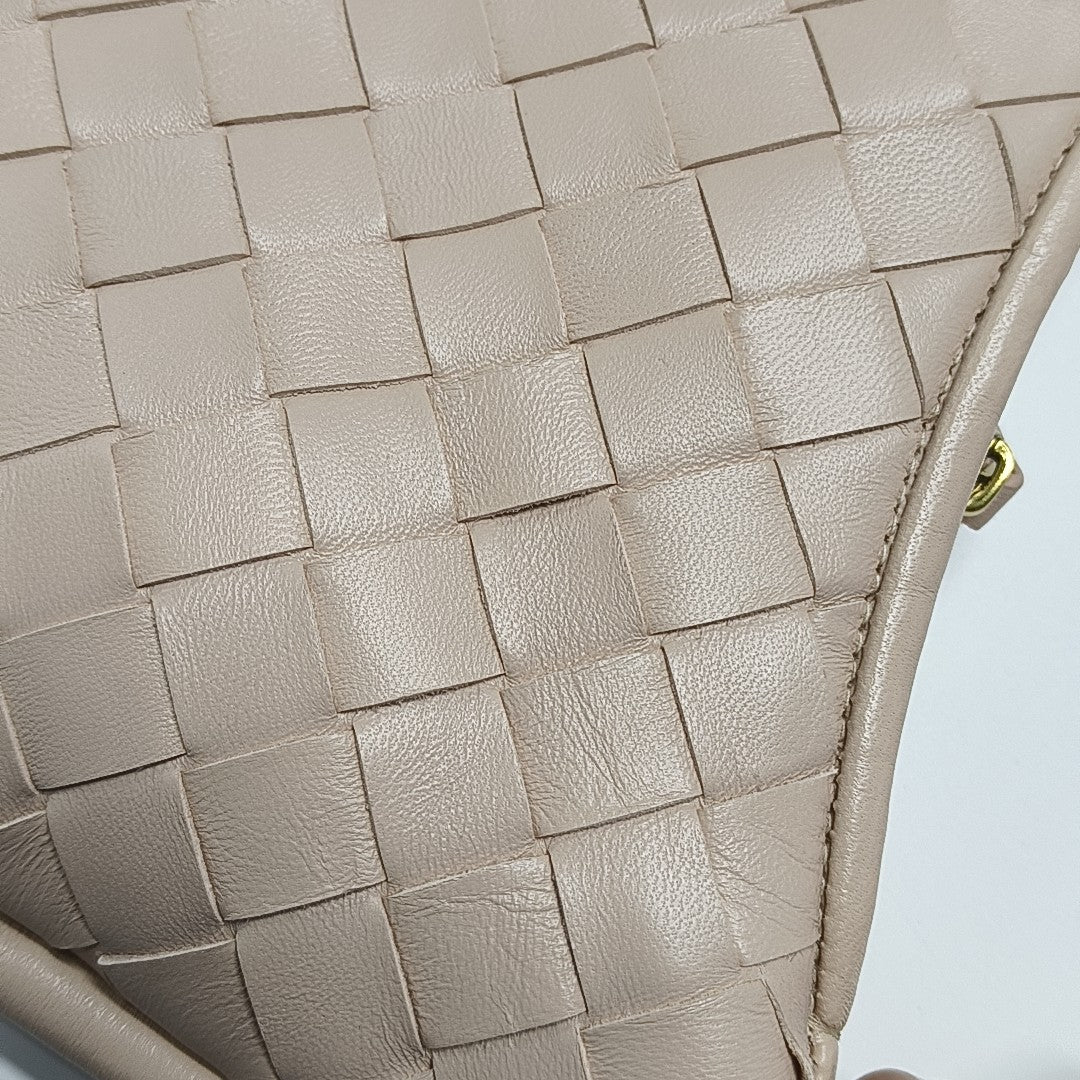 Intrecciato Lambskin Pink