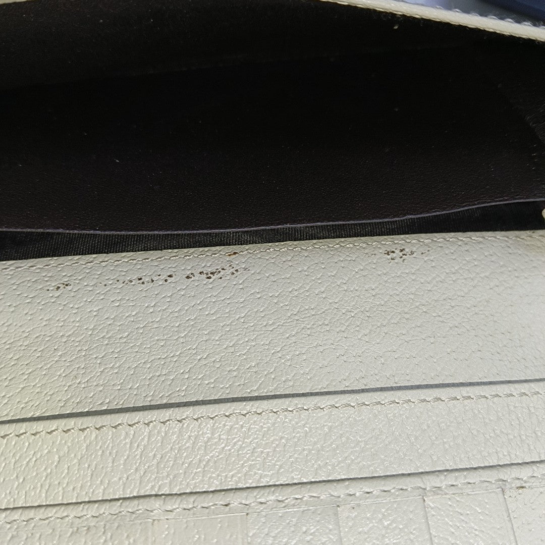 Blondie Calfskin White Wallet