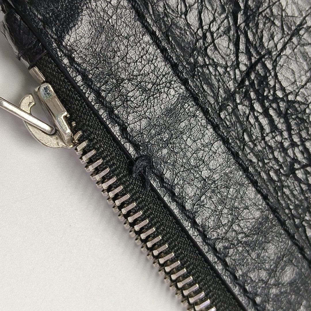 Quilted Calfskin Clutch Black