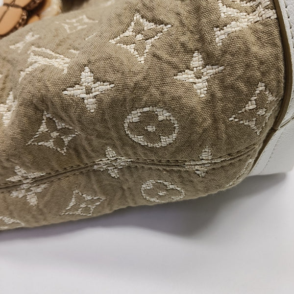 SABBIA BESACE Monogram Canvas Brown