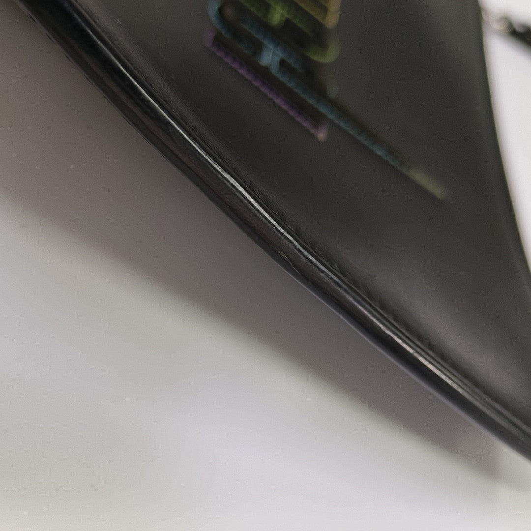 Calfskin Clutch Black