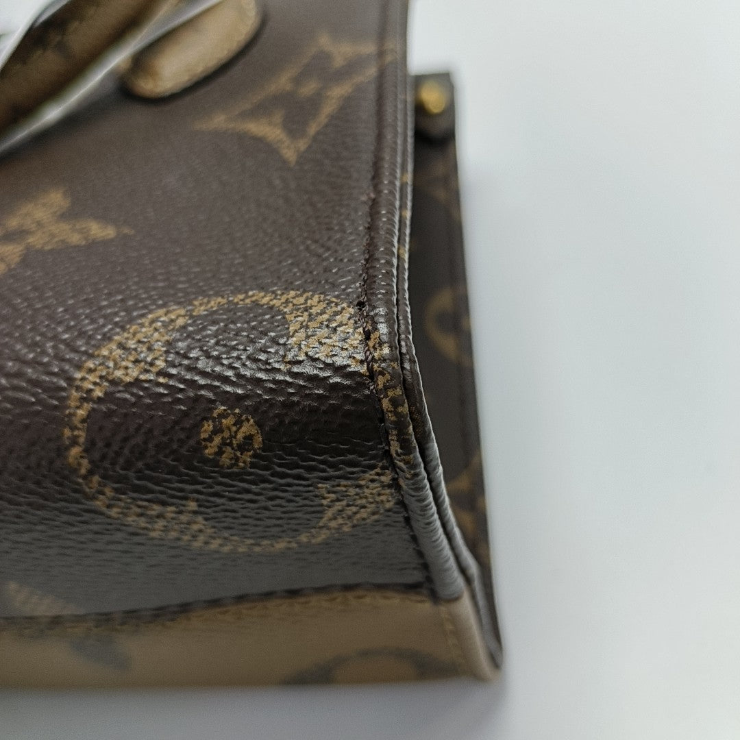 ONTHEGO BB Monogram Coated Canvas Brown