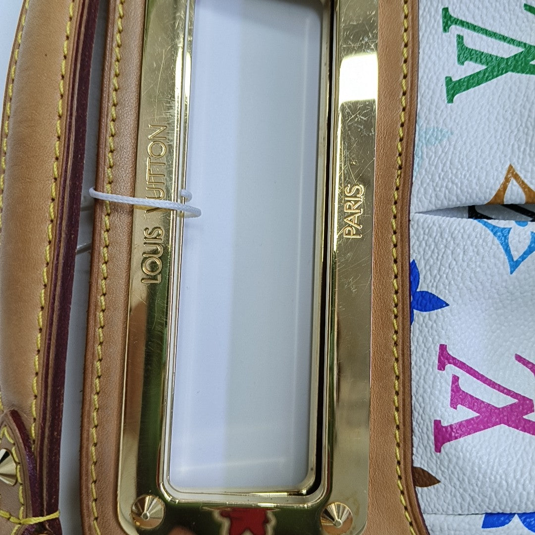 LV × TM JUDY PM Monogram Coated Canvas White