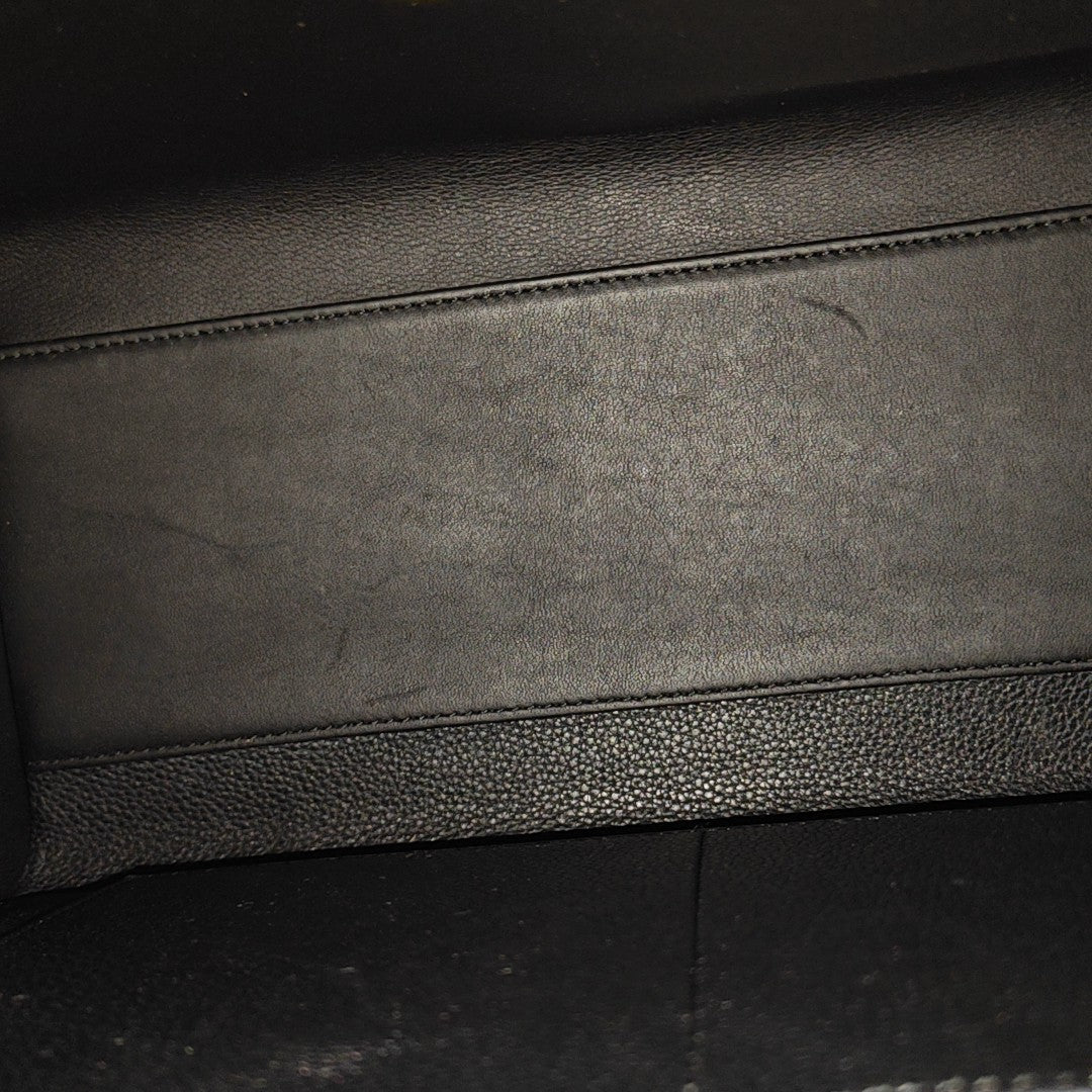 CITY STEAMER MM Calfskin Black