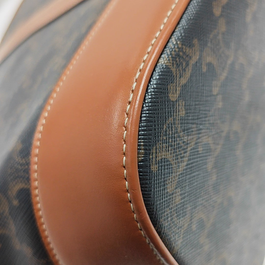 TRIOMPHE CANVAS Medium Coated Canvas Brown