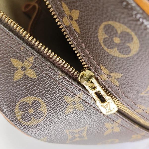 DEAUVILLE GM Monogram Coated Canvas Brown