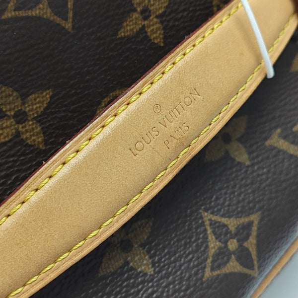 NICE Mini Monogram Coated Canvas Brown