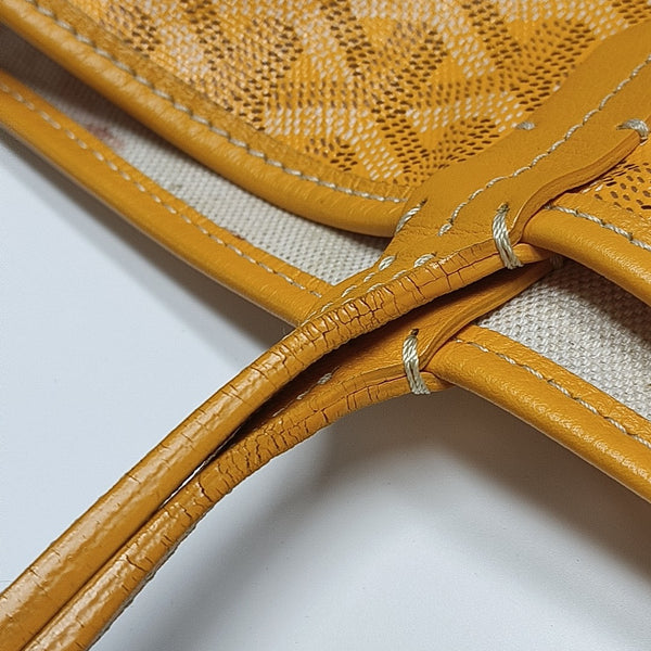 Anjou PM Coated Canvas Yellow