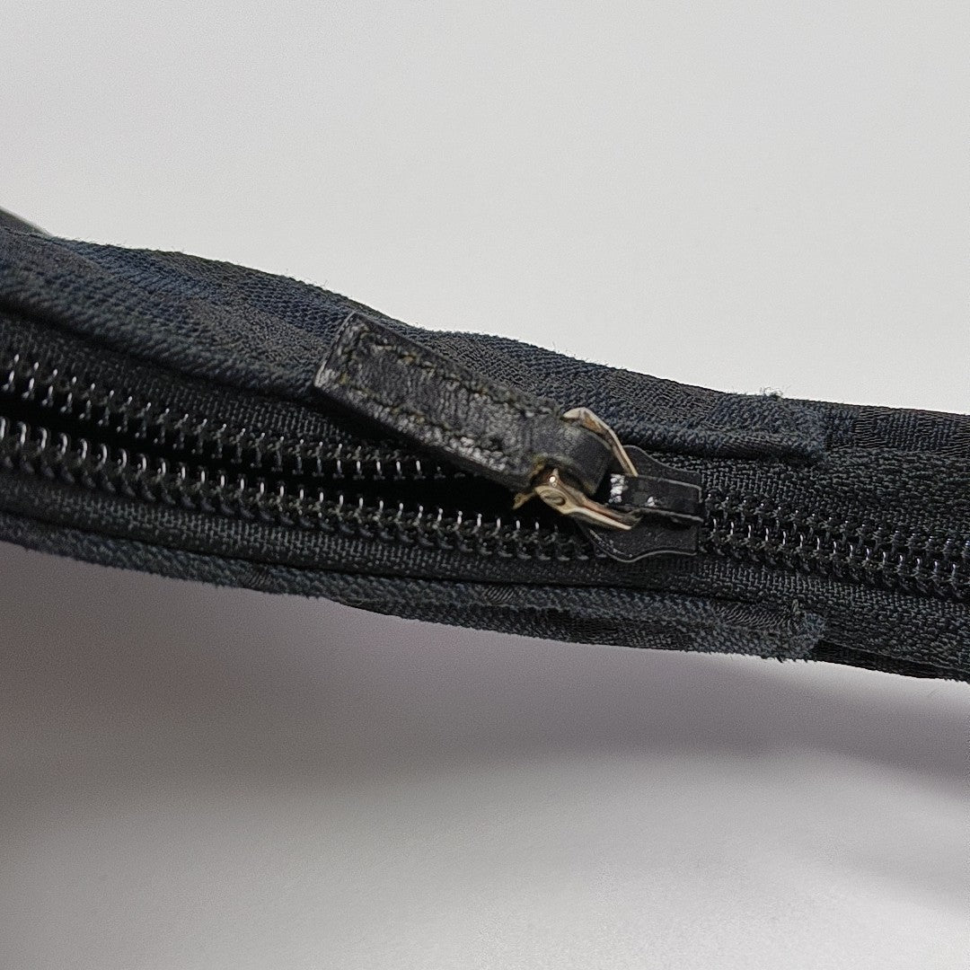 Monogram Canvas Shoulder Bag Blue