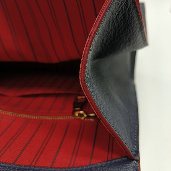 PONNEUF MM Monogram Calfskin Blue