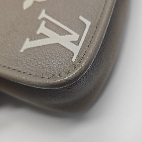 DIANE Nano Monogram Calfskin Gray